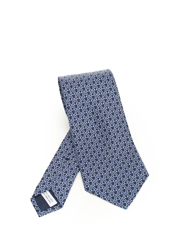 Ferragamo Blue Neck Ties