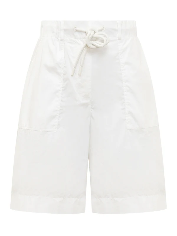 Moncler White Shorts