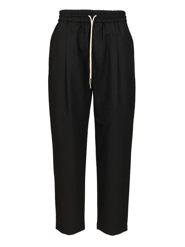 Drôle De Monsieur Black Casual Pants