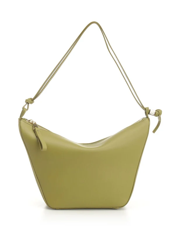 Loewe Hammock Hobo Green Mini Shoulder Bags