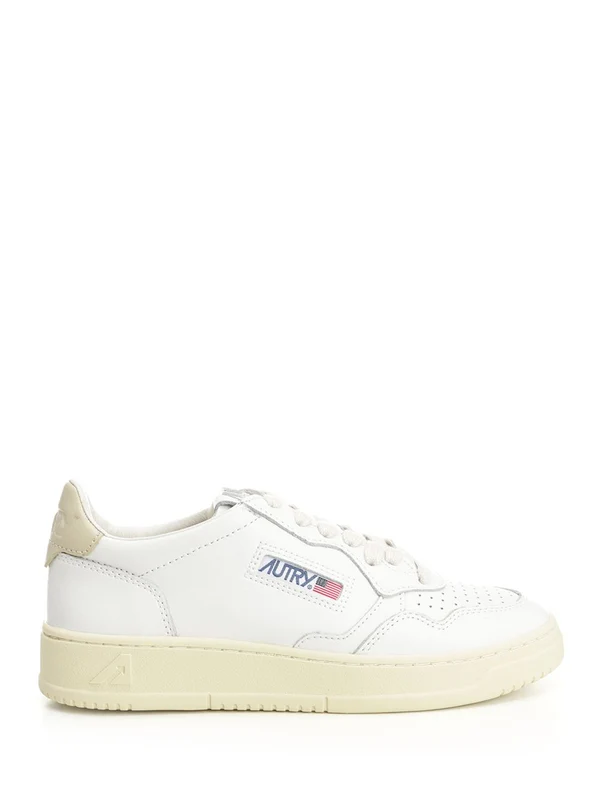 Autry White Low Top Sneakers