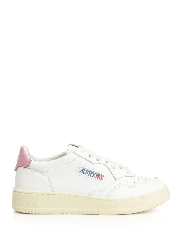 Autry White Low Top Sneakers