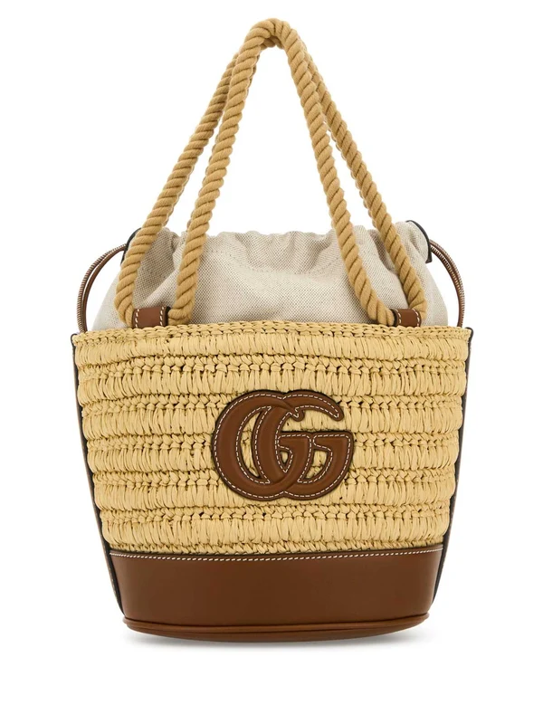Gucci Beige Bucket Bags