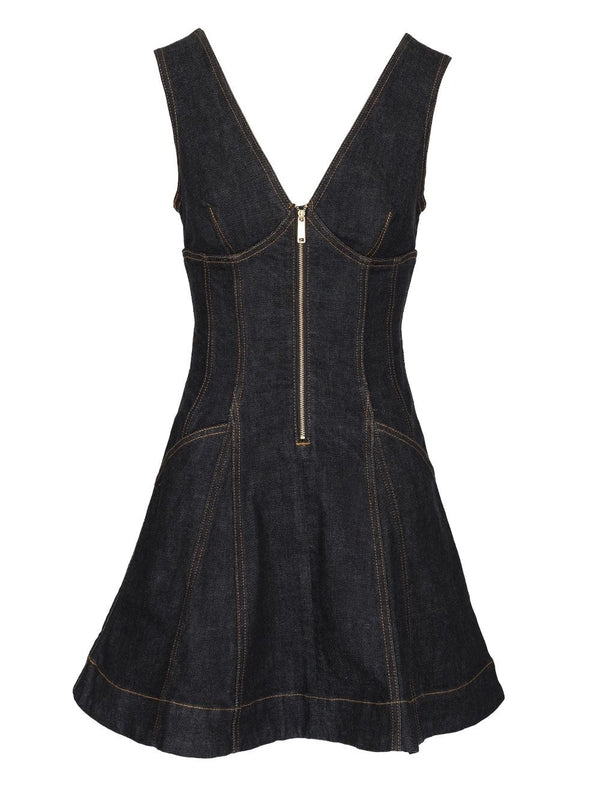 Self-Portrait Blue Mini Dress