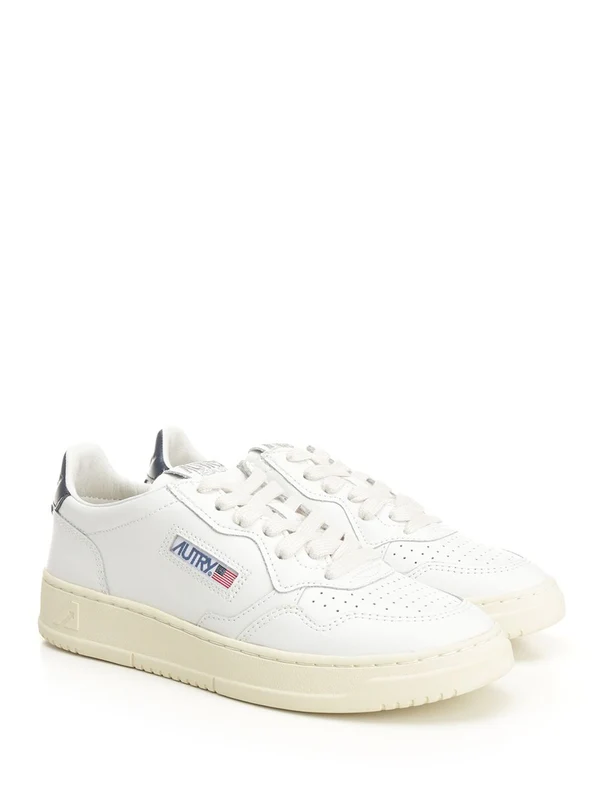 Autry Blue Low Top Sneakers - Image 2
