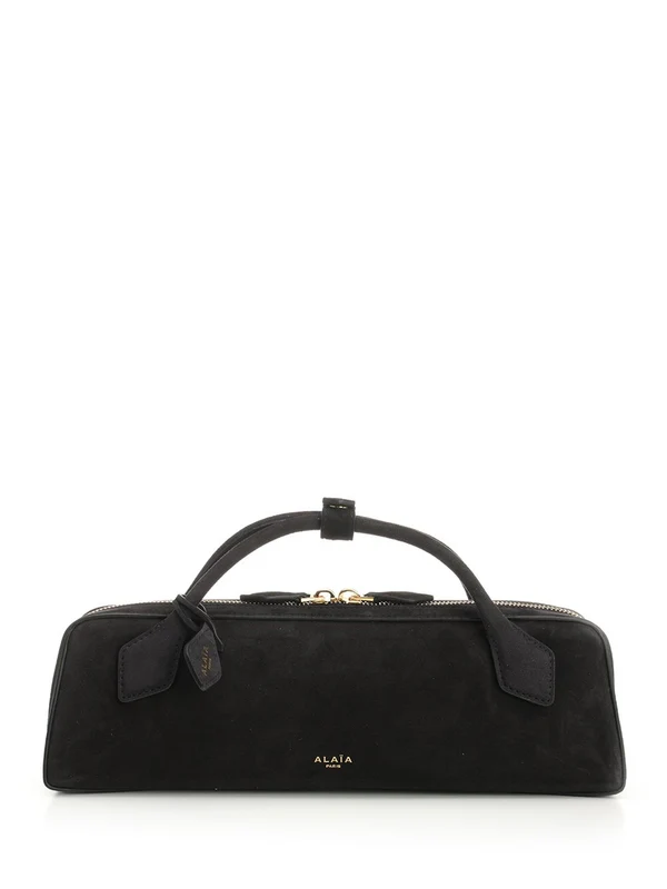 Alaia Le Teckel Burgundy Tote Bags