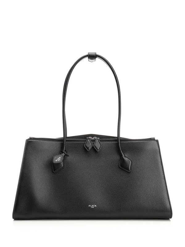 Alaia Le Teckel Black Tote Bags