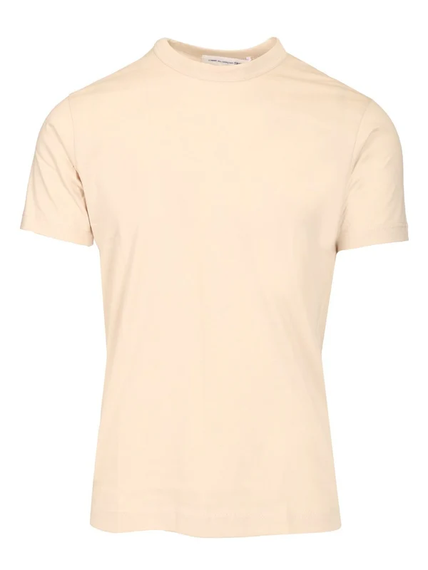Comme Des Garcons Shirt Beige Half Sleeve