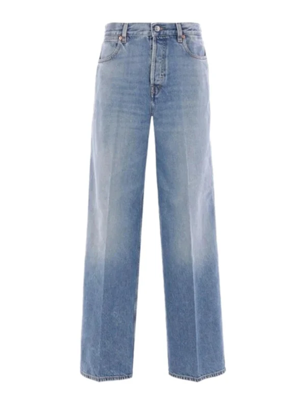 Gucci Blue Denim Pants