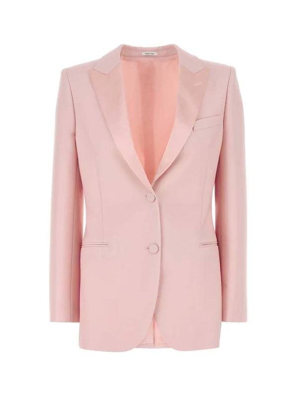Alexander Mcqueen Pink Tailored Jackets