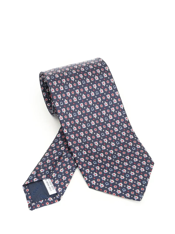Ferragamo Blue Neck Ties