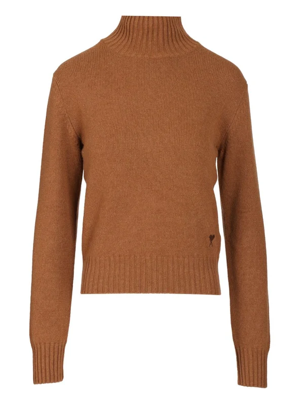 Ami Brown Knitted