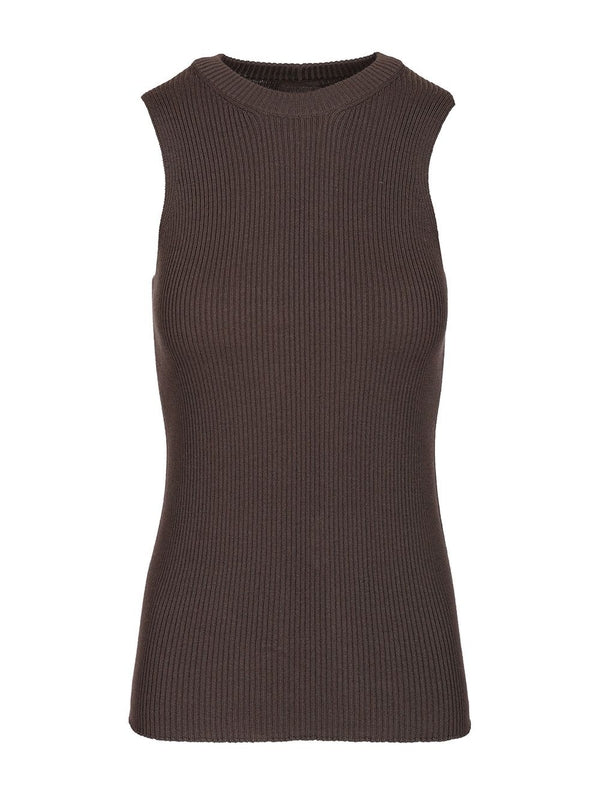 Rick Owens Brown Knitted
