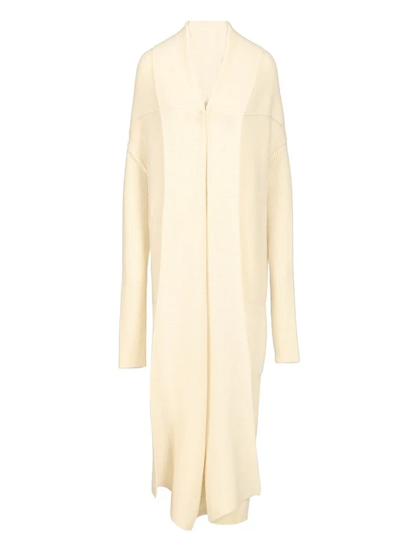 Rick Owens White Cardigans