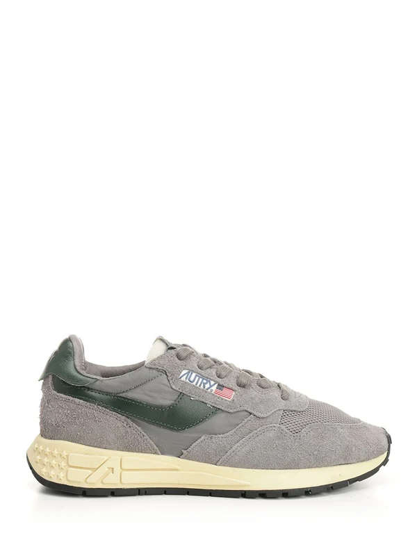 Autry Grey Low Top Sneakers