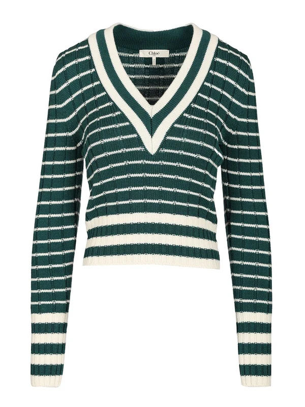 Chloe Green Knitted