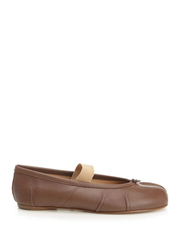 Maison Margiela Brown Flat Shoes
