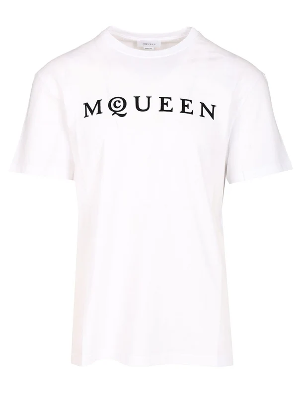 Alexander Mcqueen White Half Sleeve