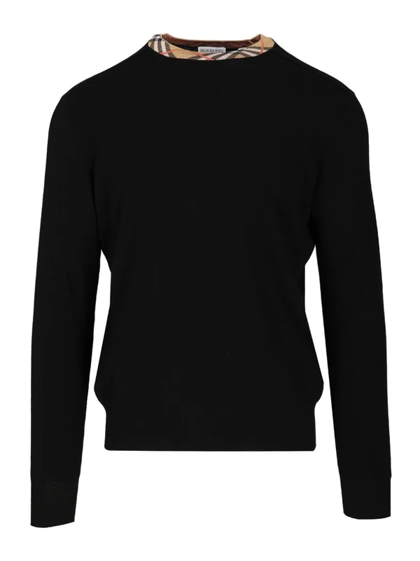 Burberry Black Knitted