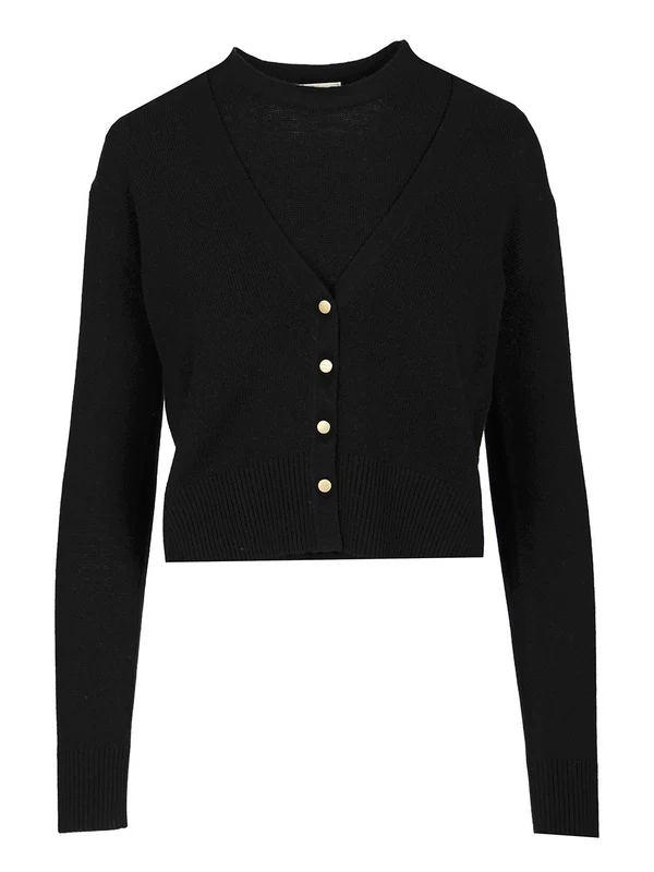 Forte_Forte Black Knitted