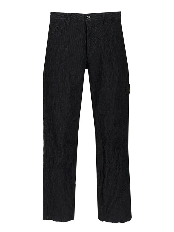 Stone Island Blue Casual Pants