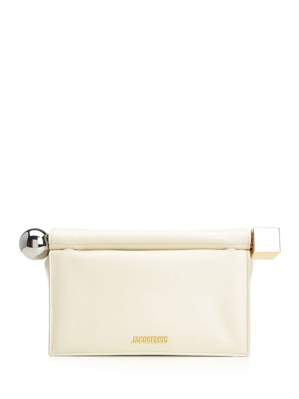 Jacquemus White Clutch Bags