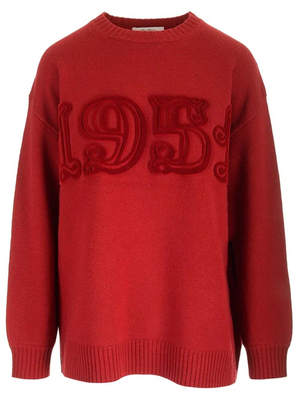 Max Mara Red Knitted