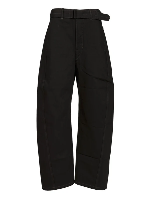 Lemaire Black Denim Pants
