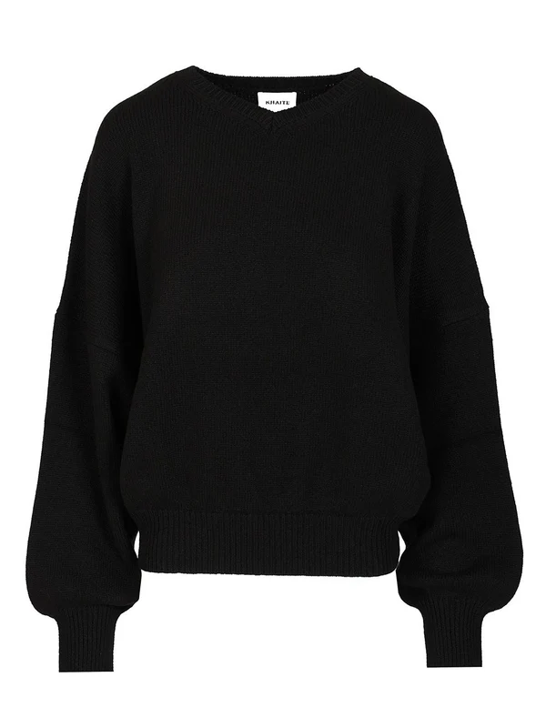 Khaite Black Knitted