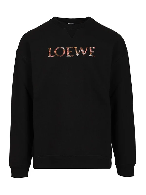 Loewe Black Sweatshirts