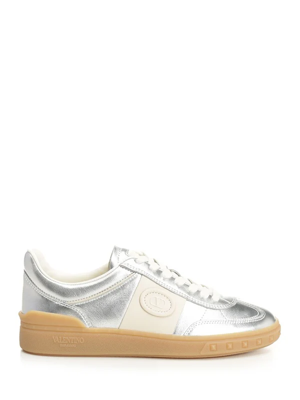 Valentino Silver Low Top Sneakers