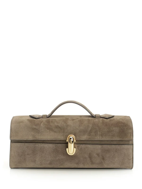 Savette Brown Tote Bags