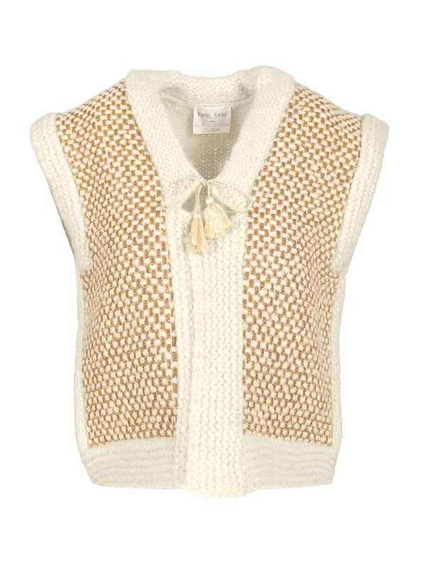Forte_Forte Beige Vests