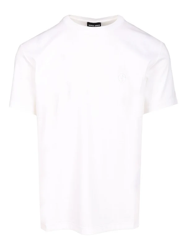 Giorgio Armani White Half Sleeve