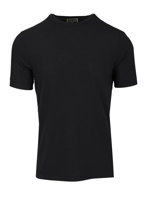 Giorgio Armani Navy Half Sleeve