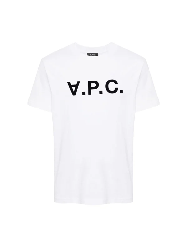 A.P.C. White Half Sleeve