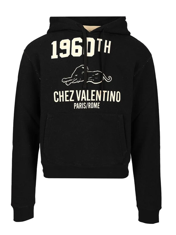 Valentino Black Hoodies