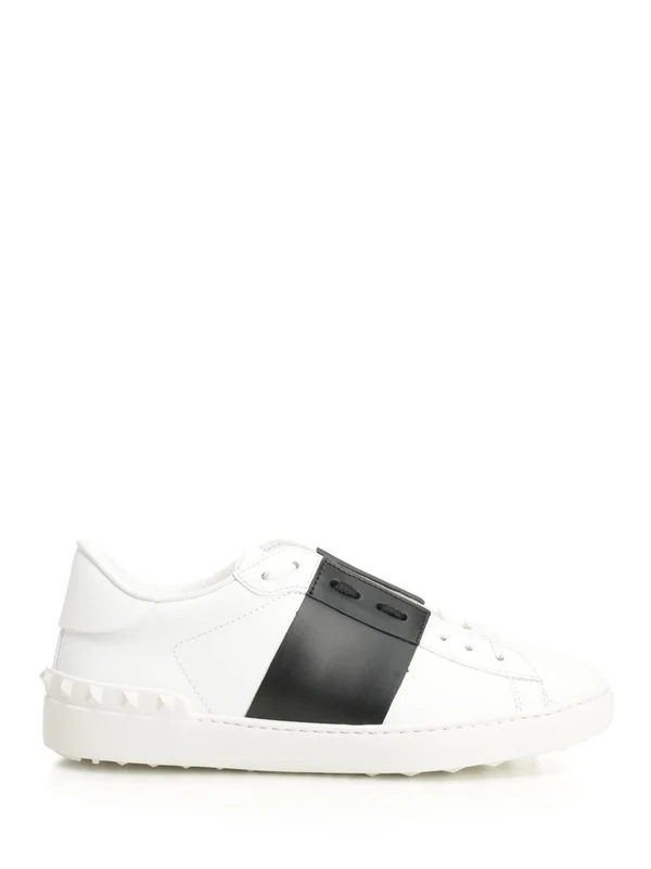 Valentino White Low Top Sneakers