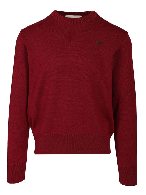 Ami Burgundy Knitted