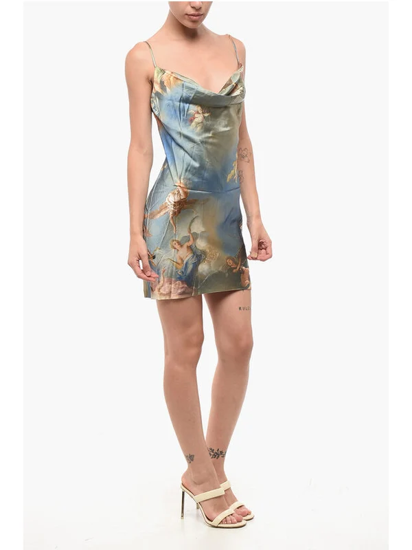 Balmain Multicolor Mini Dress