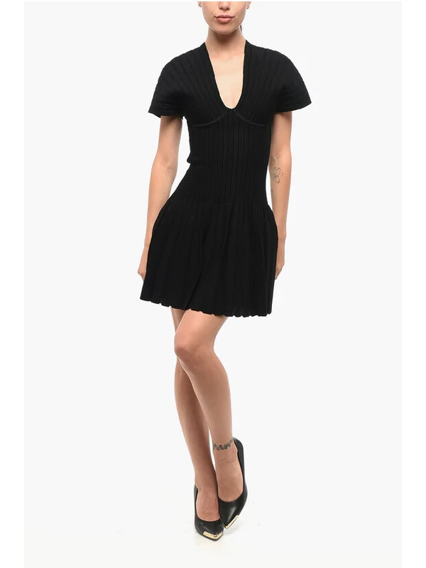 Balmain Black Mini Dress