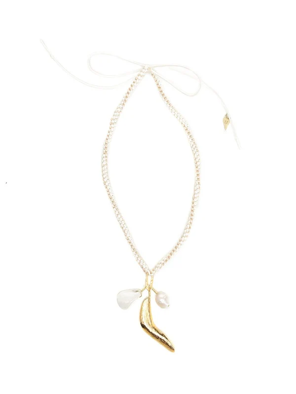 Forte_Forte Gold White Necklaces