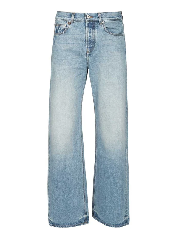 Jacquemus Blue Denim Pants