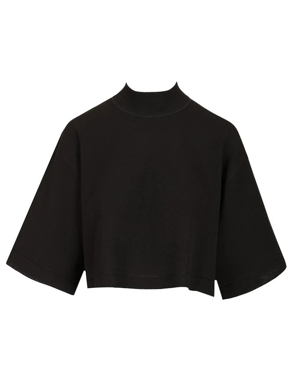 Alaia Black Half Sleeve