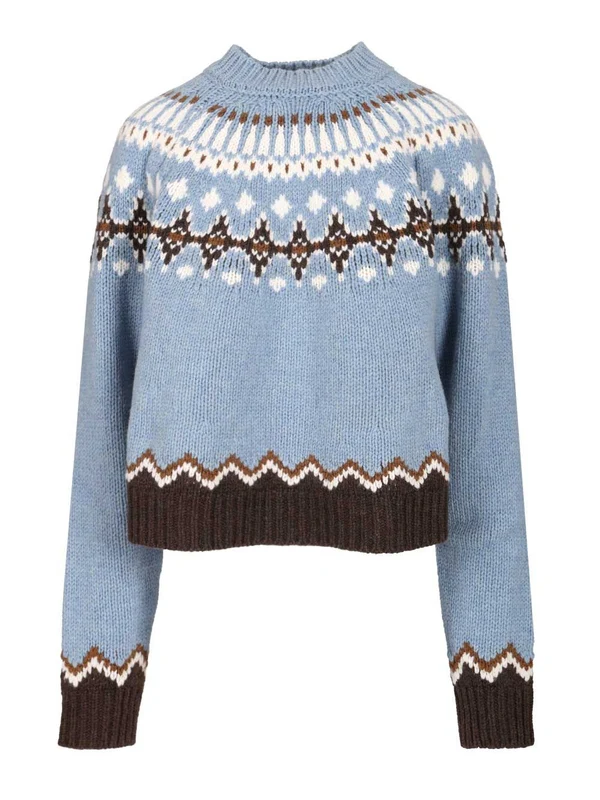 Alanui Blue Knitted