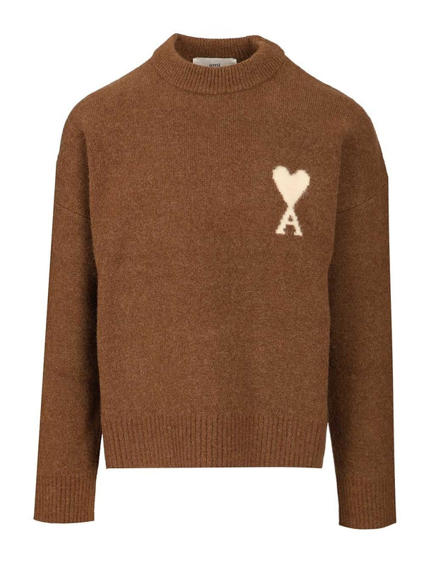 Ami Brown Knitted