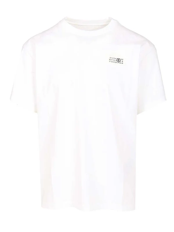 Mm6 Maison Margiela White Half Sleeve