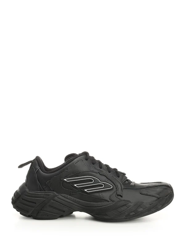Balenciaga Black Low Top Sneakers
