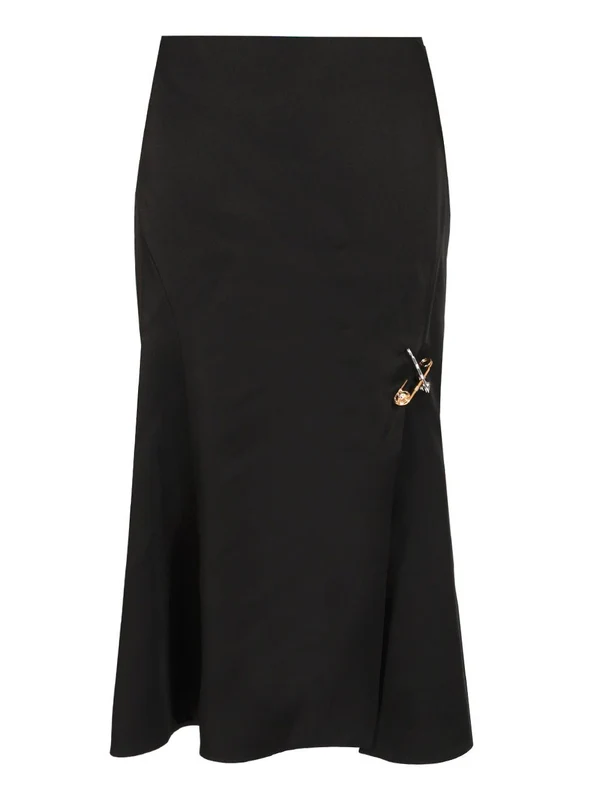Versace Black Skirts