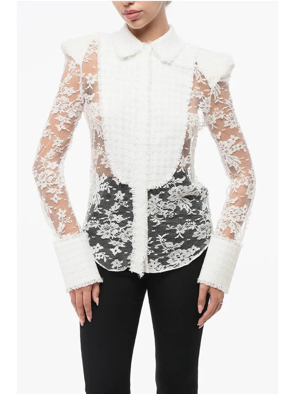 Balmain White Shirts & Blouses